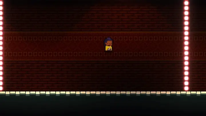 Perpendicular roll: rolling across the bullets' path to slip around the wave while keeping the same distance from the enemy
